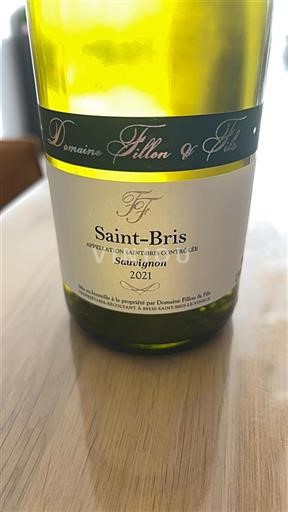 Bourgogne Saint-Bris Domaine Fillon & Fils Sauvignon 2021