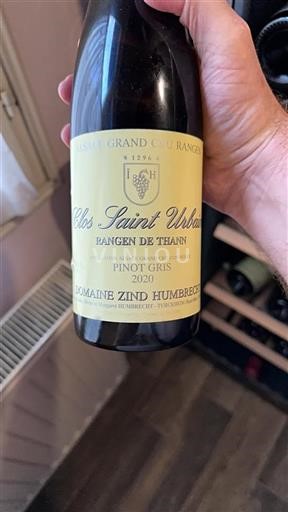 Alsazia Non specificato Grand Cru Domaine Zind Humbrecht Clos Saint Urbain 2020