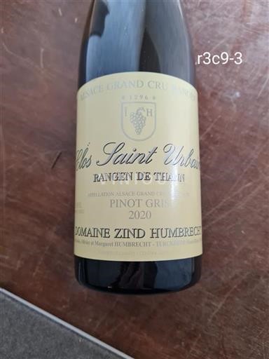Alsazia Pinot grigio Grand Cru Domaine Zind Humbrecht Clos Saint Urbain 2020