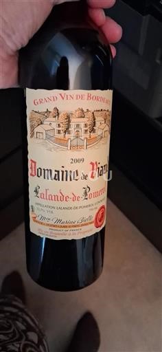 Bordeaux Lalande-de-pomerol Domaine Viaud 2009