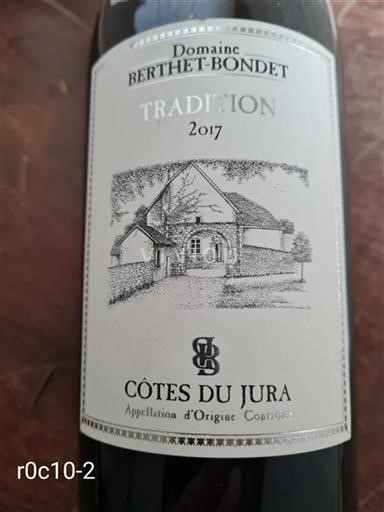Jura Côtes du Jura Domaine Berthet-Bondet Tradition 2017