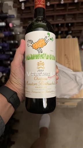 Bordeaux Pauillac Grand Cru Mouton Rothschild 1999