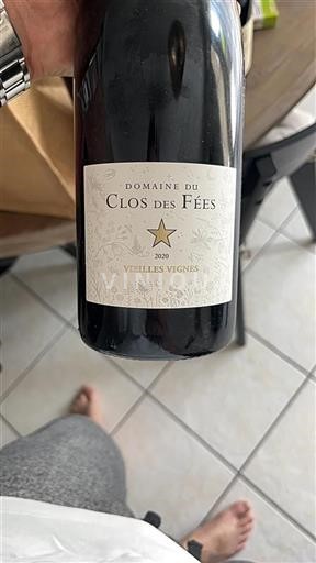 Roussillon Côtes du Roussillon Villages Domaine Clos des Fées Vieilles Vignes 2020