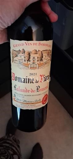 Bordeaux Lalande-de-pomerol Domaine Viaud 2021