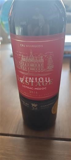 Bordeaux Listrac-Médoc Cru Bourgeois Château Lestage 2016