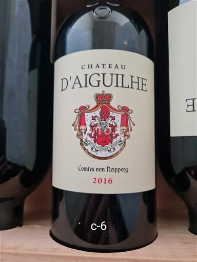 Bordeaux Castillon-côtes-de-bordeaux Château Aiguilhe 2016