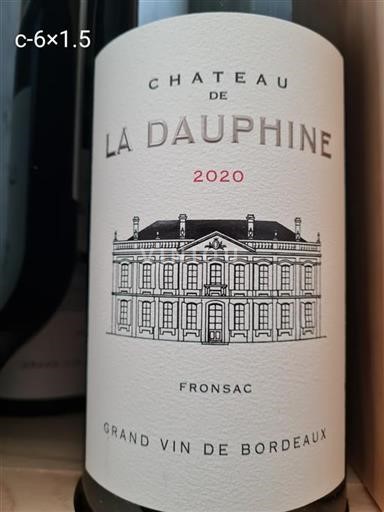 Bordeaux Fronsac Château La Dauphine 2020