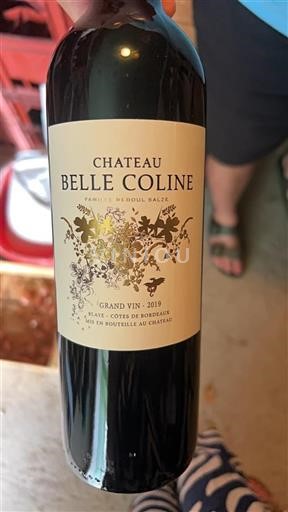 Bordeaux Blaye-Côtes-de-Bordeaux Château Belle Coline 2019