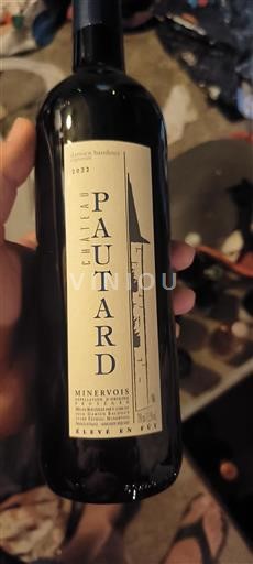 Langvedok Minervois Château Pautard 2022