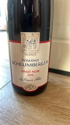 Alzacija Domaine S Schlumberger Les Princes Abbés 2019