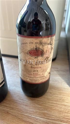 Bordeaux Blaye-côtes-de-bordeaux Château L'Escadre Tradition 2018