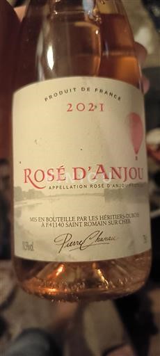 Valle della Loira Rosé d'Anjou Pierre Chanau 2021