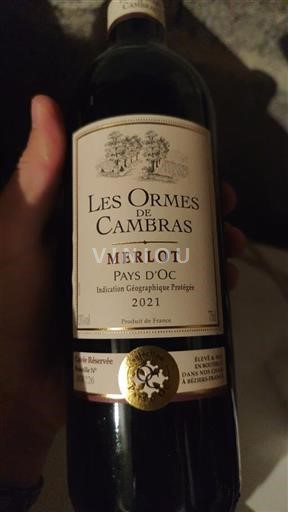 Languedoc-Roussillon Pays d'Oc Les Ormes de Cambras Réservée 2021
