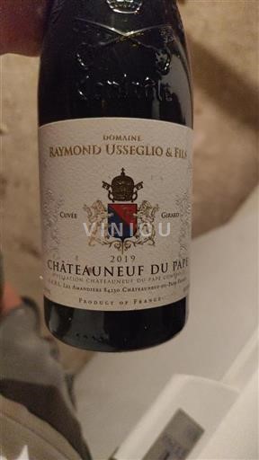 Valle del Rodano Châteauneuf-du-Pape Raymond Usseglio & Fils Girard 2019