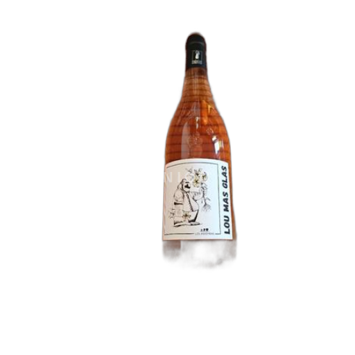 Vin Orange sec Lou Mas Glas Les Asseyras 2023 France Languedoc Carthagène Vin de France bio