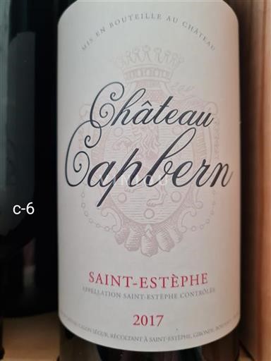 Burdeos Saint-Estèphe Château Capbern 2017