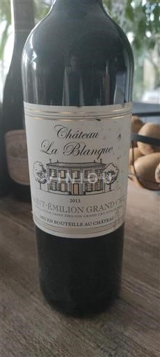 Bordeaux Saint-Émilion Grand Cru Grand Cru Château La Blanque 2013