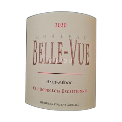 Bordeaux Haut-Médoc Château Belle-Vue 2020