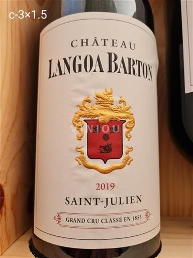 Bordeaux Saint-Julien Château Langoa Barton 2019