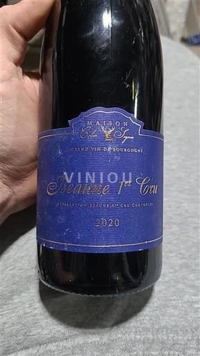 Burgundija Beaune Premier Cru Maison Colin Seguin 2020