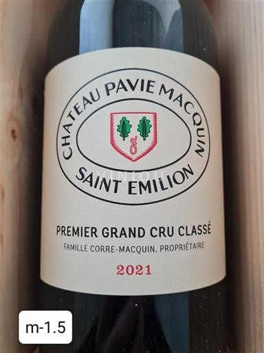 Burdeos Saint-Émilion Château Pavie Macquin 2021