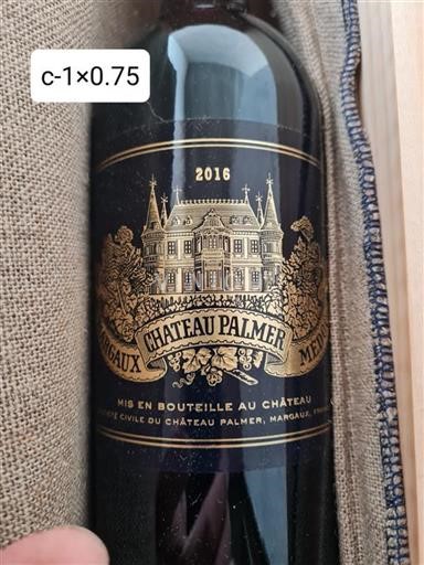 Bordeaux Margaux Grand Cru Château Palmer 2016