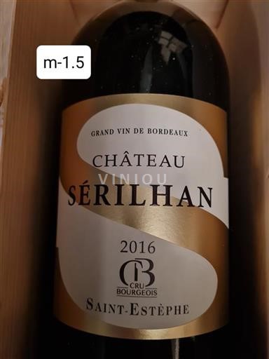 Bordeaux Saint-Estèphe Cru Bourgeois Château Sérilhan 2016