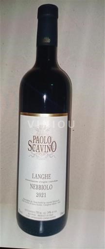 Piemonte Langhe Paolo Scavino Nebbiolo 2021
