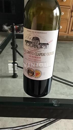 Bordeaux Haut-Médoc Cru Bourgeois Grand Clapeau Olivier 2014