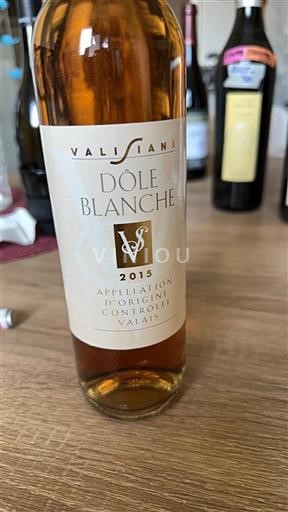 Vallese Non specificato Valisiana Dôle Blanche 2015