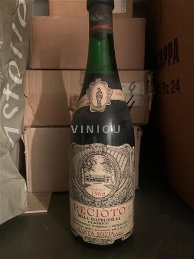 Vénétie Amarone della Valpolicella Santa Sofia 1968