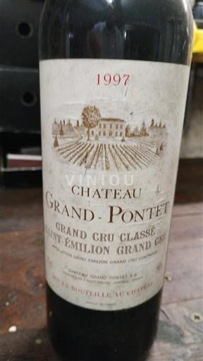 Bordeaux Saint-Émilion Grand Cru Grand Cru Classé Château Grand-Pontet 1997