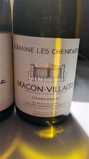 Burgundi Mâcon ja Mâcon-kylät Domaine Les Chenevières 2022