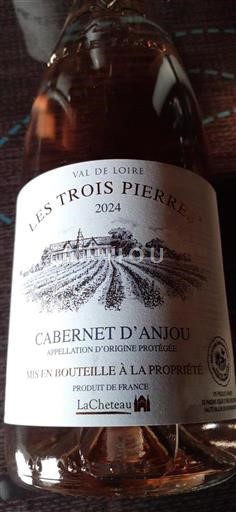 Valle del Loira Cabernet-d'Anjou LaCheteau Les Trois Pierres 2024