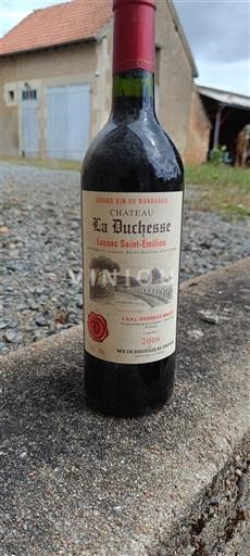 Bordeaux Lussac-Saint-Émilion Château La Duchesse 2006