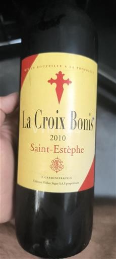 Bordeaux Saint-Estèphe Château Phélan Ségur La Croix Bonis 2010
