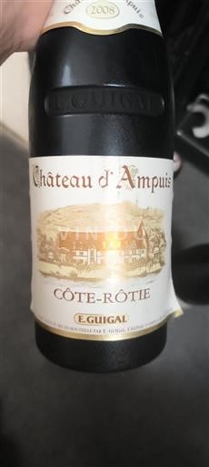 Vallée du Rhône Côte-rôtie Château Ampuis 2008