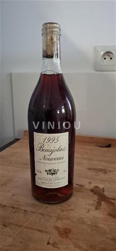 Beaujolais Jean-Claude Debeaune Beaujolais Nouveau 1995