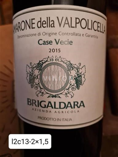 Veneto Amarone della Valpolicella Brigaldara Case Vecie 2015