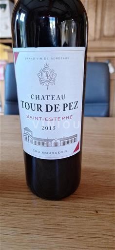 Bordeaux Saint-Estèphe Cru Bourgeois Château Tour de Pez 2015