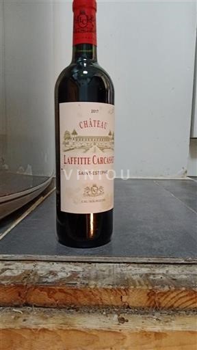Bordeaux Saint-Estèphe Cru Bourgeois Château Laffitte Carcasset 2017