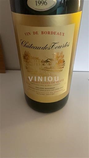 Bordeaux Nespecifikováno Château Des Tourtes 1996