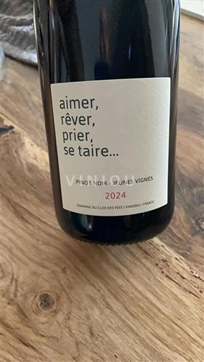 Roussillon Domaine Clos des Fées aimer, rêver, prier, se taire 2024