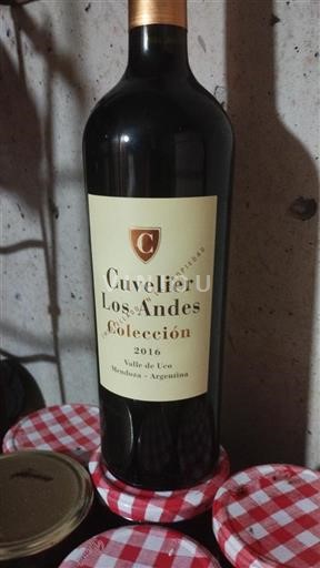 Mendoza Vale de Uco Cuvelier Los Andes Colección 2016