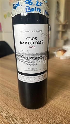 Catalogna Priorato Clos Bartolomé 2020