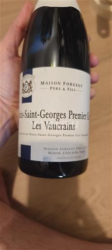 Borgogna Nuits-Saint-Georges Premier Cru Maison Forgetot Père & Fils Les Vaucrains 2014