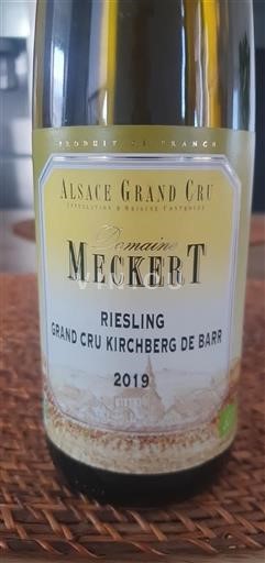 Elsass Gewürztraminer Grand Cru Domaine Meckert Grand Cru Kirchberg de Barr 2018