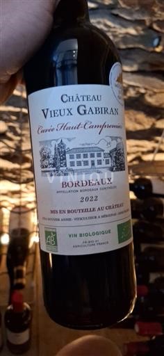 Bordeaux Château Vieux Gabiran Haut-Campremier 2022
