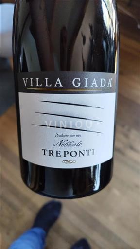 Piémont Nebbiolo d'Alba Villa Giada Tre Ponti 2016