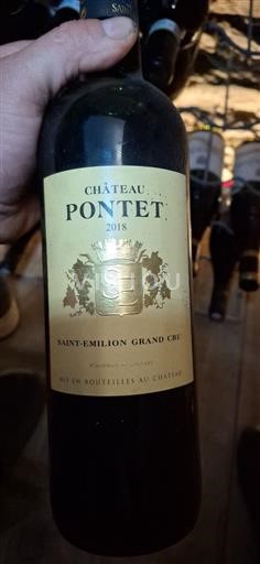 Bordeaux Saint-Émilion Grand Cru Château Pontet 2018